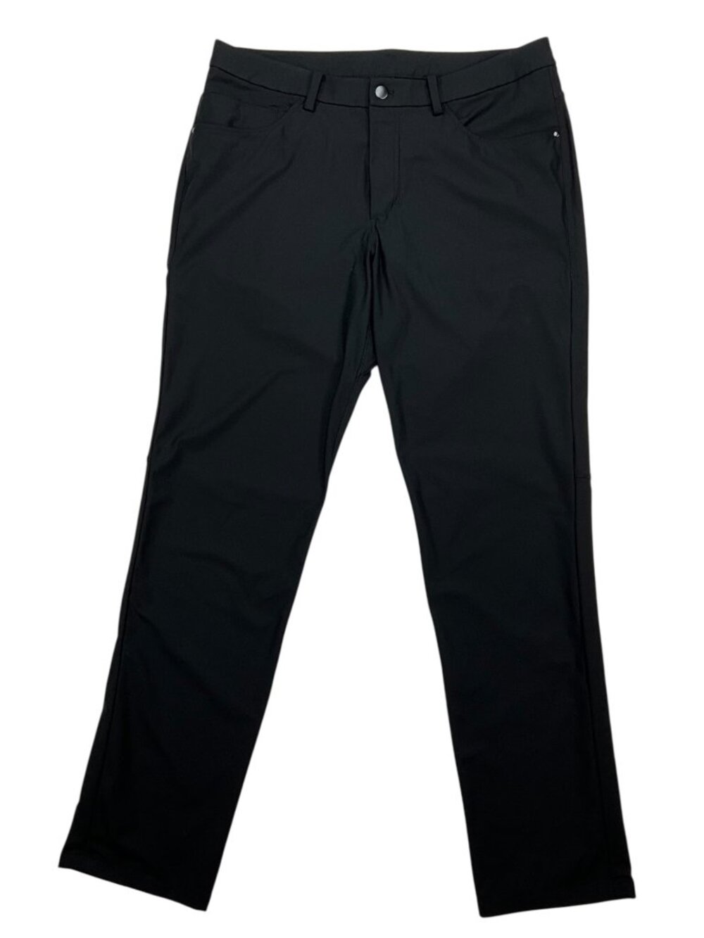Lululemon Mens ABC Pant Classic 34 Black Zip Fly Travel - Picture 16 of 16